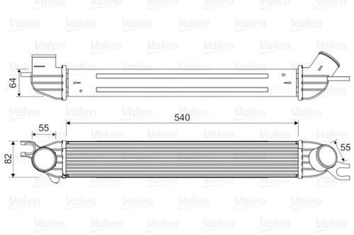 Ladeluftkühler valeo 818580 - valeo,